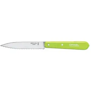 Opinel No 113 Rillenmesser, Küchenmesser, Grün