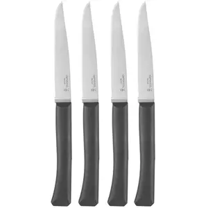 Opinel 001907 Tafelmesser-Set Bon Appetit+, Besteck, Grau