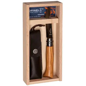 Opinel Nº 08 Olive Wood Taschenmesser One Size