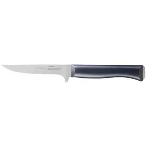 Opinel INTEMPORA II No 222 Ausbeinmesser, Küchenmesser, Schwarz, Silber