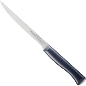 Opinel INTEMPORA II No 221 Filetiermesser, Küchenmesser, Schwarz, Silber