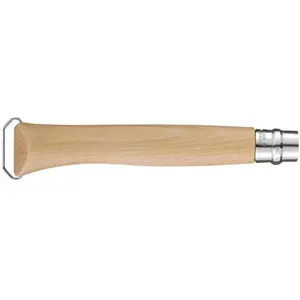 Opinel No 12B Barbecue-Set, zum Aufhängen, 3-teilig, Schneidebrett, Braun