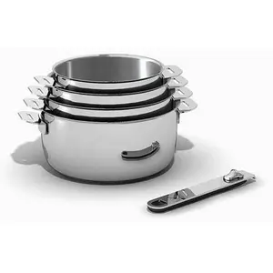 Set mit 4 edelstahltöpfen 14/16/18 / 20cm Beka 12566964 günstig