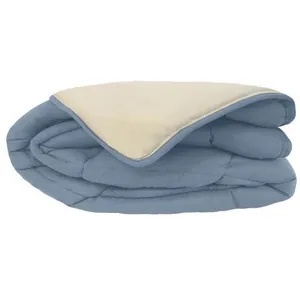 Relleno Nórdico Poyet Motte Calgary Azul Beige 400 g/m² 140 x 200 cm günstig