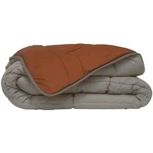Steppdecke Poyet Motte Grau Hellbraun 400 g /m² 220 x 240 cm 240 x 220 cm günstig