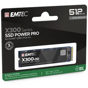 Emtec X300, 512 GB, M.2, 1700 MB/s