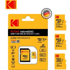 Emtec Kodak Kodak microSD Speicherkarte 64 GB (4K) Speicherkarte (64 G...