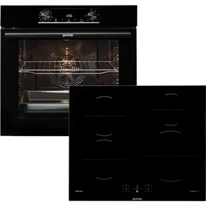 GORENJE Backofen-Set JUMP SET PYRO/I, mit Teleskopauszug nachrüstbar, ...