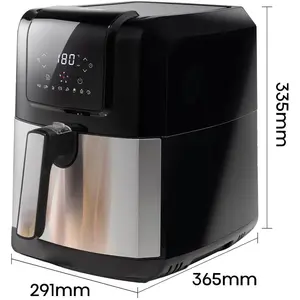 Hisense H06AFBS1S3, Heißluftfritteuse, 5 l, 80 °C, 200 °C, Einzelbild,...