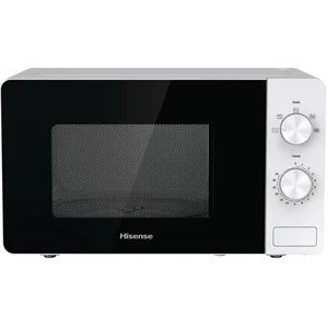 Hisense Mikrowelle, 20 l, 700 W, Buttons, Weiß, Arbeitsplatte, Solo-Mi...