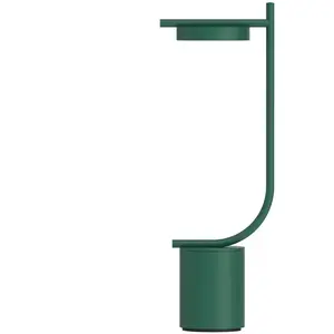 Grupa LED-Akku-Tischlampe Igram, grün, 40 cm, IP44