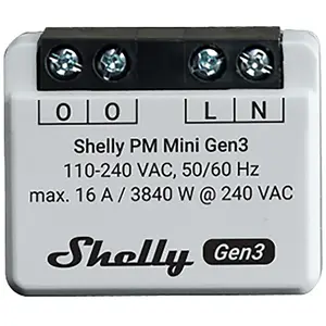 Shelly Mini Pm Gen3 Smarter Schalter