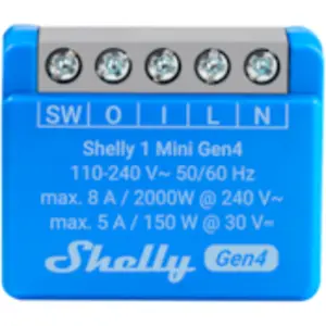 Shelly 1 Mini - Gen 4 - Relaisschalter - kabellos günstig