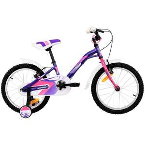 Kinderfahrrad SPRINT ALICE 18", 1 SP, Lila und Rosa, HARDTAIL günstig