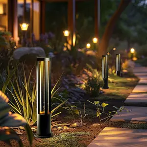 V-TAC VT-820 LED-Gartenlampe 10 W Bodenbefestigungsstab 80 cm graues L...