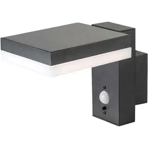 V-Tac, Gartenbeleuchtung, VT-1147 10402 Solar-Wandlampe 5.5 W Warmweis...