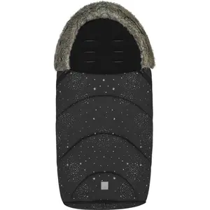 Kikkaboo, Kinderwagen Fusssack, Winterfusssack Trendy Galaxy Schwarz
