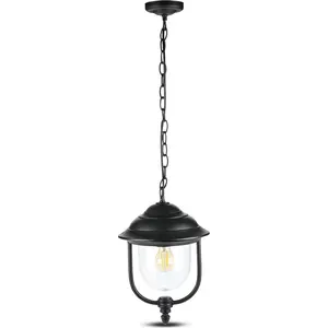V-TAC VT-852 Garten Deckenlampe Lamp Grafite matt schwarz Halter 1xE27...