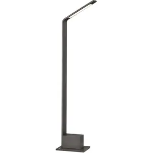 V-TAC VT-896 6W LED Gartenlampe Bodenbefestigung Laterne 80cm Graualum...