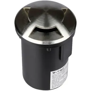 V-Tac, Beleuchtung Zubehör, VT-7678-3 8566 Einbauadapter Schwarz, Silb...