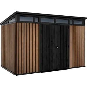 KETER Pent Signature Gartenhaus 11X7 342 X 226 X 216 cm Braun 259825 günstig