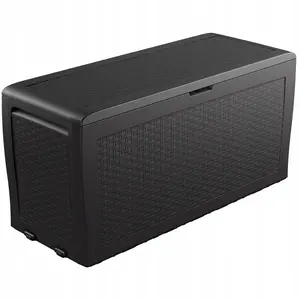 KETER Rattan-Aufbewahrungsbox 270 L Anthrazit 246963 günstig
