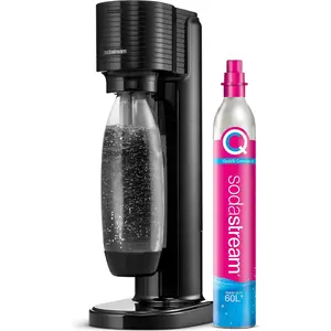 SodaStream Gaia, Schwarz, 198 mm, 198 mm, 437 mm, 200 mm, 200 mm günstig