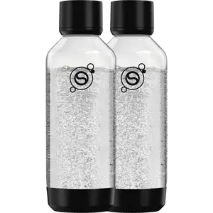 SodaStream 1542220490, Karbonisiererflasche, Transparent, Schwarz, Kun... günstig