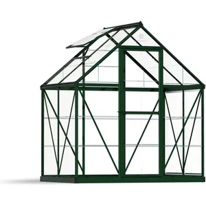 Palram, Gewächshaus, Gewächshaus Harmony 185x126cm Grün günstig