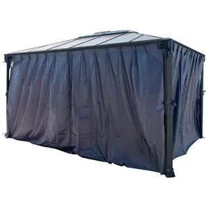 Palram - Canopia Polyester Vorhänge für Pavillon Martinique 4300 Grau günstig