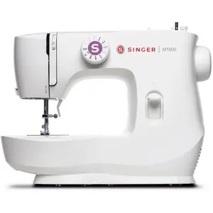 SINGER M1605, Weiß, Nähen, 4 Step, Drehregler, Elektro, 425 mm günstig