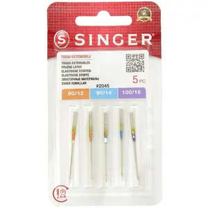 Singer Nadel N2045S -12/80-14/90-16/100 Blister 5St. Stretch, Nadel günstig