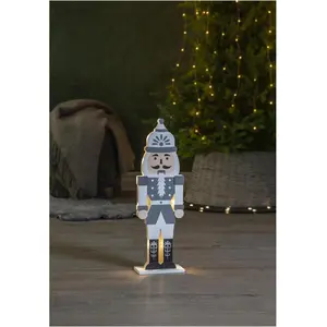 Star Trading, Weihnachtsbeleuchtung, LED-Tischdeko Nussknacker 52 cm, ...