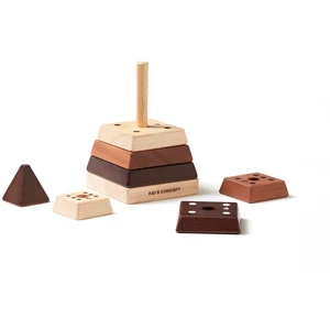 Kids Concept Stapelpyramide Natur Neo