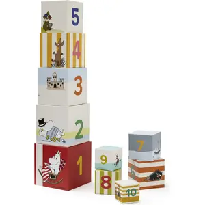 Kids Concept Stacking Cubes Moomin Verschachtelbare Formen