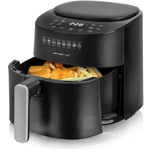 Emerio Airfryer XL 4,5 L   1300 W   Digital   8 Programme   Schwarz   ...