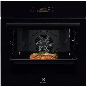 72 liter, 60 cm einbau-pyrolyseofen, schwarz Electrolux EOE7P12Z
