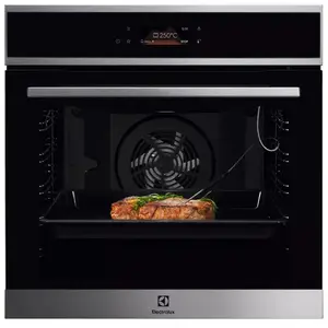 72-liter-multifunktions-einbaubackofen (60 cm) mit pyrolyse-selbstreinigung, edelstahl Electrolux EOE7P12X