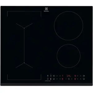 ELECTROLUX LIV6343 Induktionskochfeld 60 cm, 4 Zonen, Bridge-Funktion, H2H, Optifix, Schwarz, Touch, 14 Leistungsstufen, Timer günstig