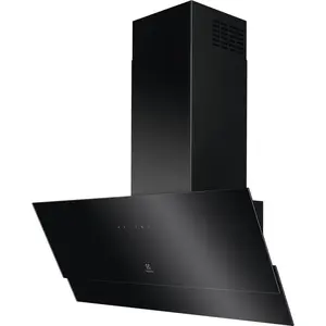 Electrolux Series 600 Hob2Hood 90 cm, Black, 575 m³/h, Abluft/Umluft, ... günstig