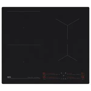AEG TI64IB10IZ, Schwarz, Integriert, 60 cm, Zonen-Induktionskochfeld, ...