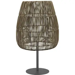 PR Home Terrassenlampe Agnar Saigon, grau, Höhe 71 cm