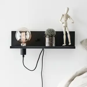 Markslöjd Wandleuchte Multi, schwarz, Eisen, USB-Ladebuchse günstig