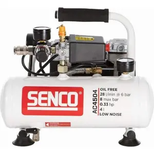 Diskreter ölfreier Luftkompressor AC4504 4L - SENCO - AFN0024 günstig
