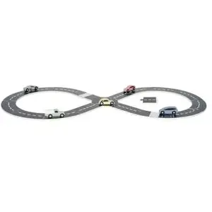 Auto-Rennbahn Spiel 5 Autos JaBaDaBaDo TU