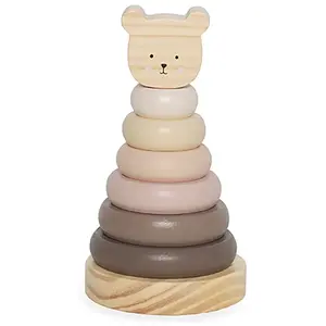 Konstruktionsspiele JaBaDaBaDo Pyramide Ourson 10x10x20 cm