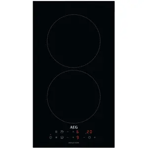 AEG IKB32300CB, Schwarz, Integriert, 30 cm, Zonen-Induktionskochfeld, ...