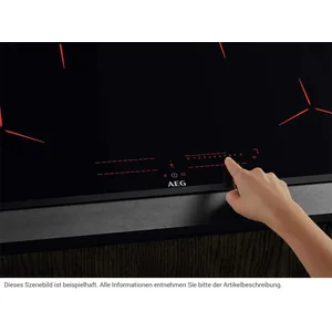 AEG IPE84531FB, Schwarz, Integriert, 78 cm, Zonen-Induktionskochfeld, ...