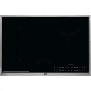 AEG IKE84441XB, Schwarz, Integriert, Zonen-Induktionskochfeld, 4 Zone(...