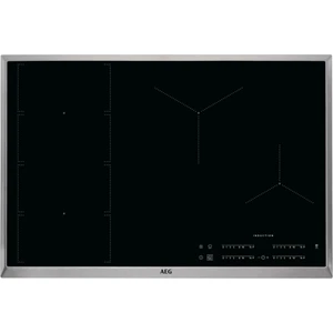 AEG IKE84471XB, Schwarz, Edelstahl, Integriert, Zonen-Induktionskochfe...